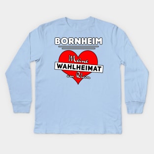 Bornheim Wahlheimat Rhein Kids Long Sleeve T-Shirt